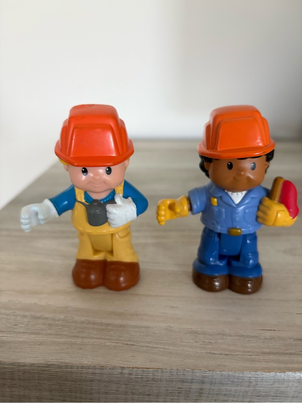 Fisher Price Little People BENDABLES Replacement Construction Workers